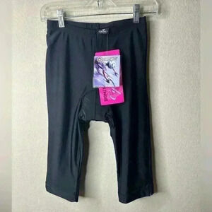 CANARI bike riding spandex shorts black size medium NWT